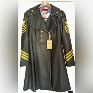 Military style coat